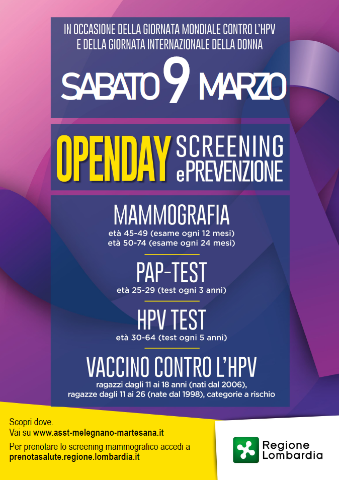 Open day screening e prevenzione